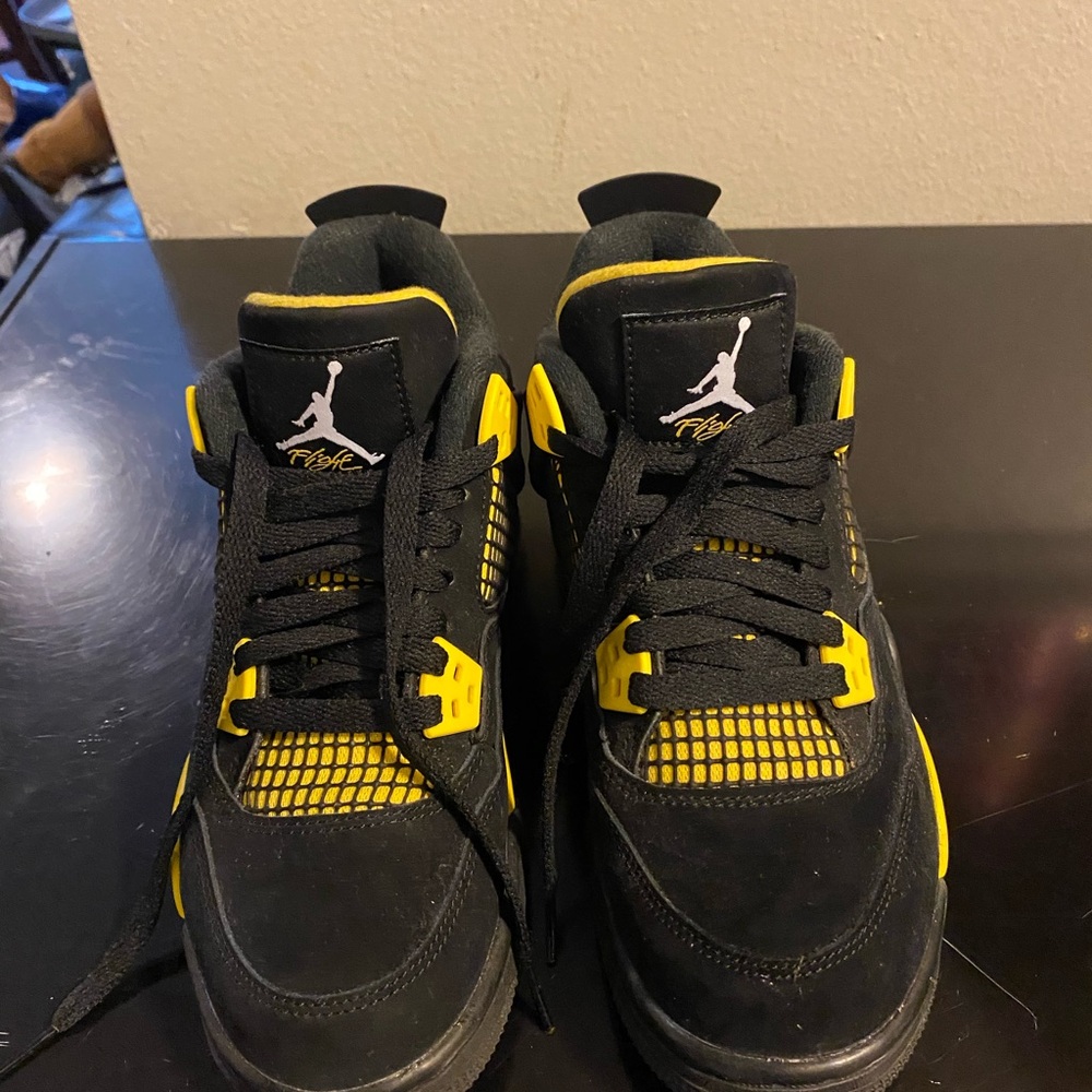 Jordan Kids Sneakers Black Yellow